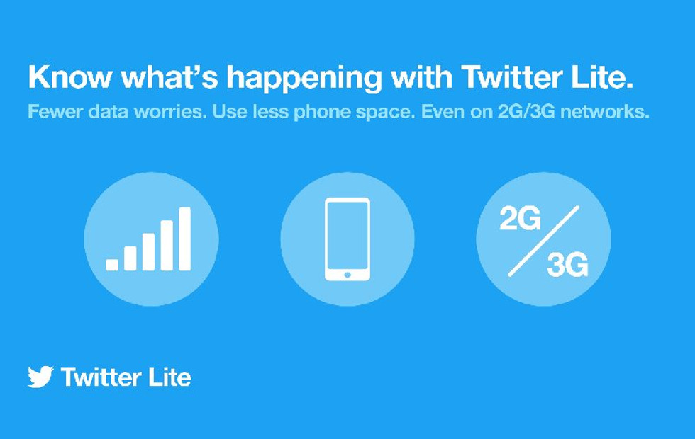 Twitter Lite expands to 21 countries, gets push notifications - SlashGear