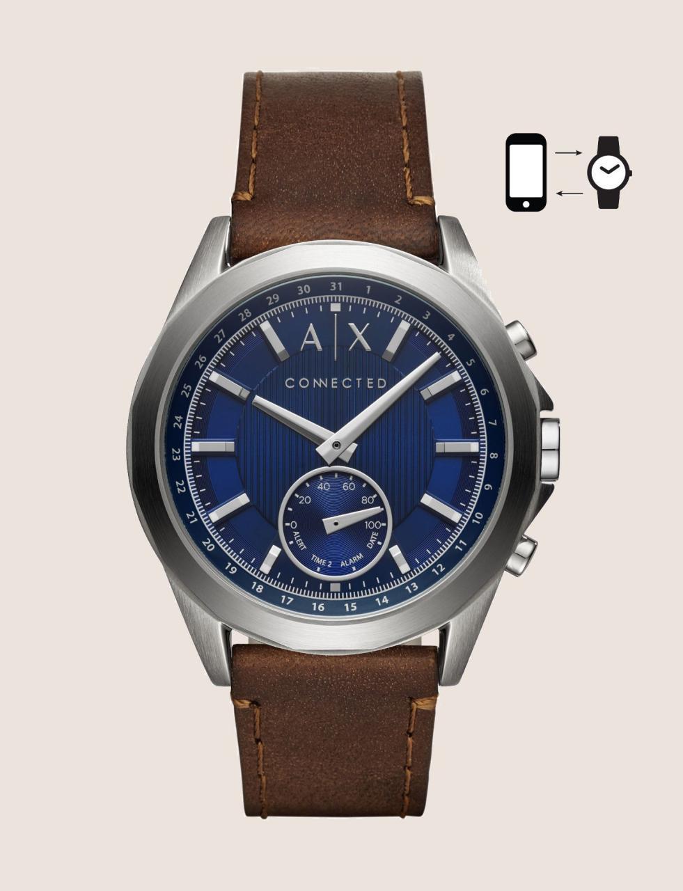 armani exchange watch hybrid