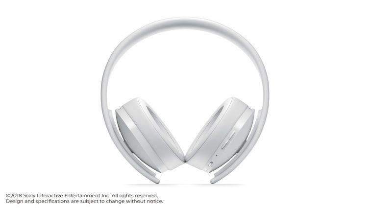 white ps4 headset