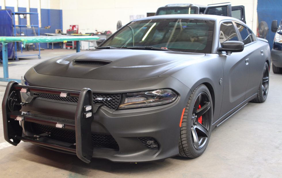 This Bullet Proof 714hp Hellcat Is A Cop Car Bond Would Be