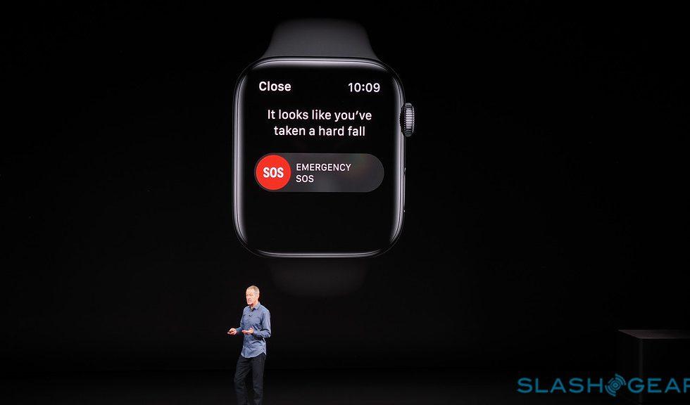 apple watch series 4 detect hard fall