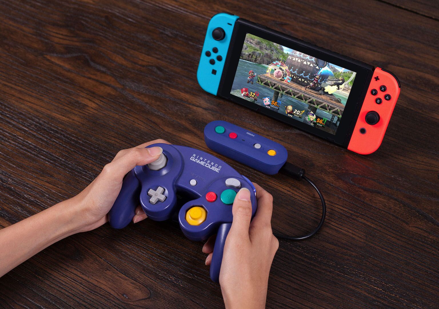 8bitdo Gbros Adapter Brings Your Old Gamecube Controller To Switch Slashgear