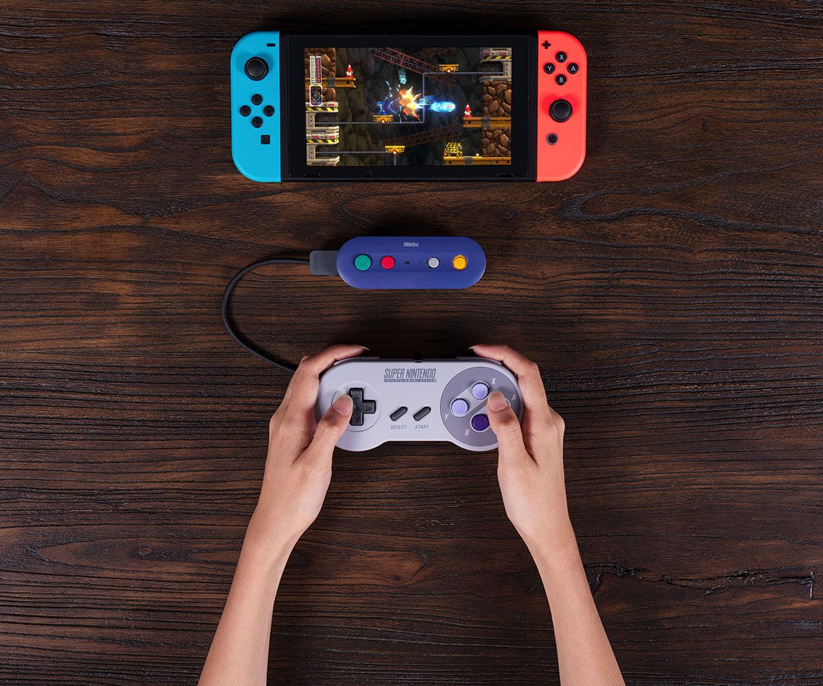 can you connect a gamecube controller to a switch