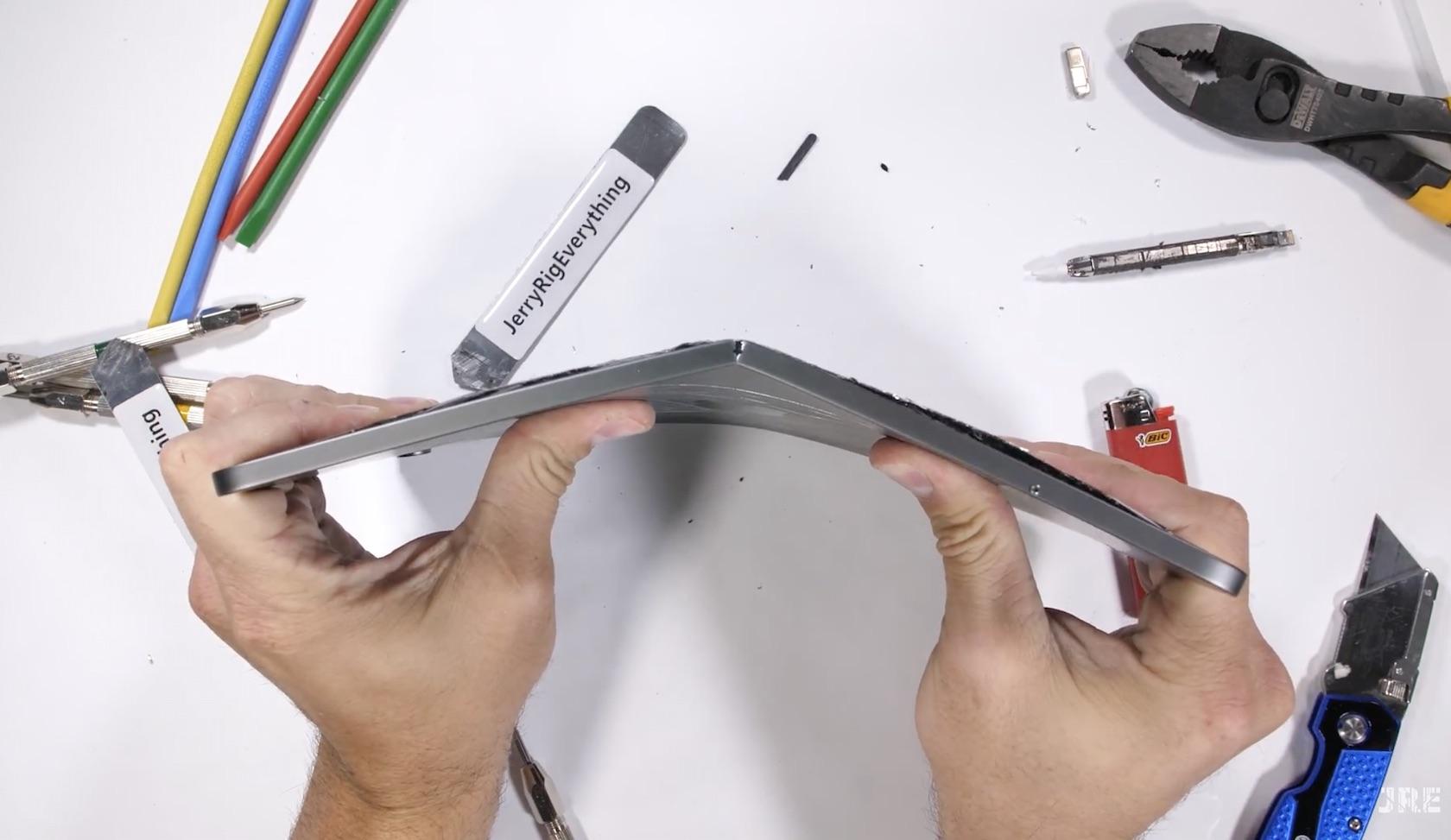 This new iPad Pro bend test raises some questions SlashGear