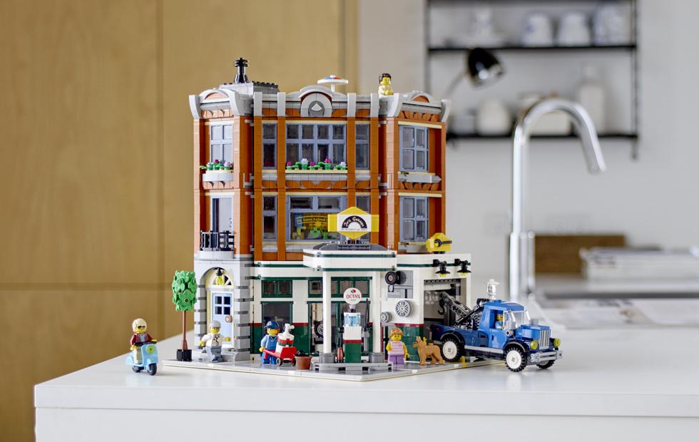all lego modular buildings together