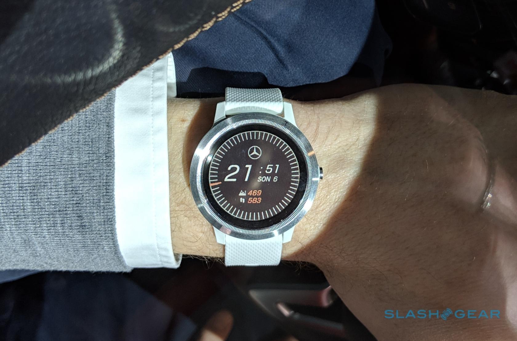 kleermaker Beenmerg Clan Mercedes' smartwatch plots navigation based on driver stress - SlashGear
