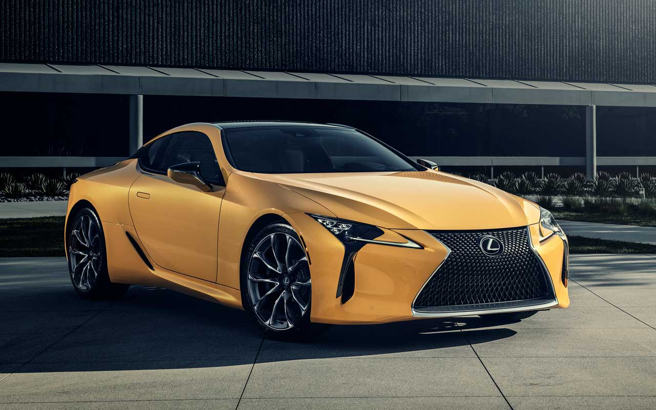 2019 Lexus LC 500 Inspiration Rocks Flare Yellow Paint And 471hp ...