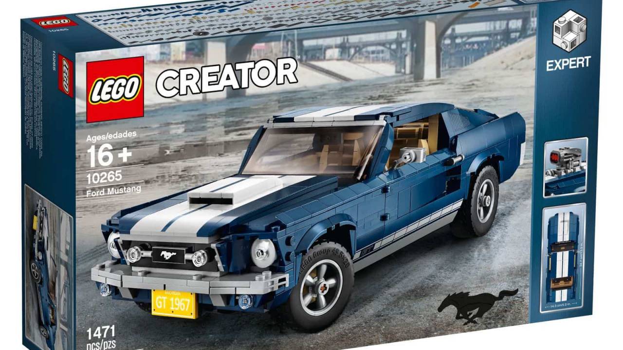 mustang shelby lego