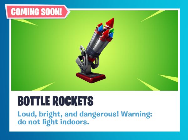 it seems that bottle rockets will certainly do some kind of damage but the fact that epic stresses they re loud may suggest they can be used to get a jump - fortnite rocket damage