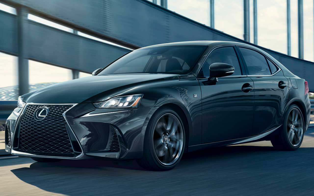 Lexus IS 300 F Sport Black Line Special Edition Features Black Vapor ...