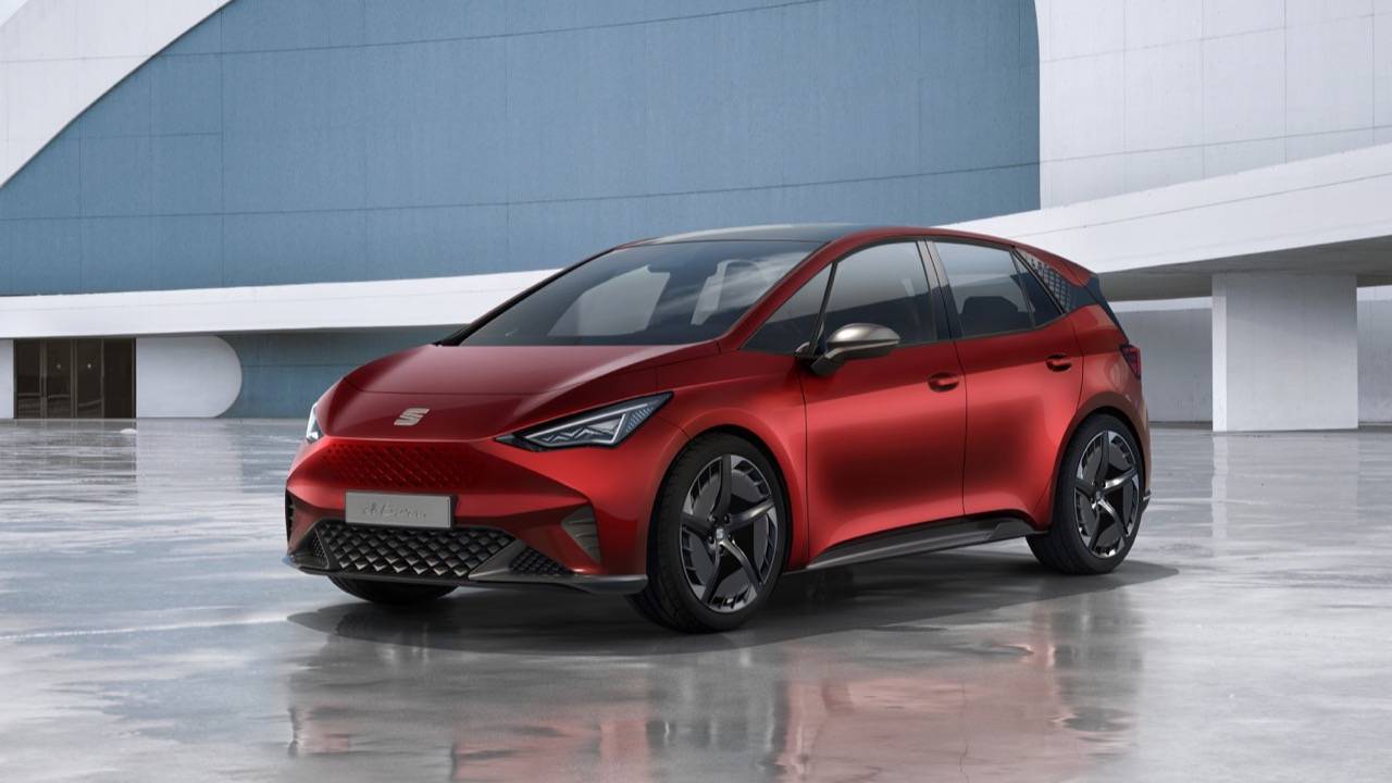 SEAT el-Born EV concept looks like Model 3 and Bolt had a baby - SlashGear
