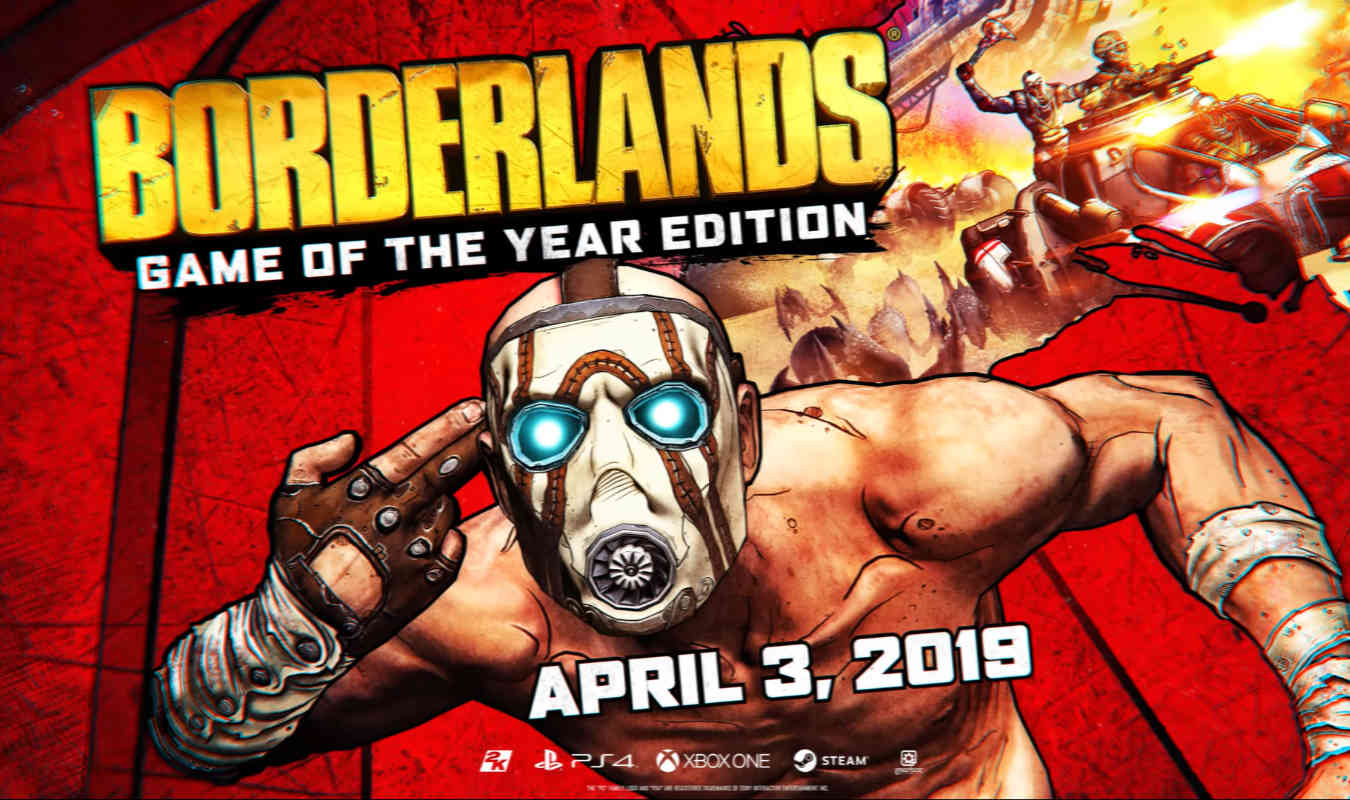 borderlands game of the year edition heads