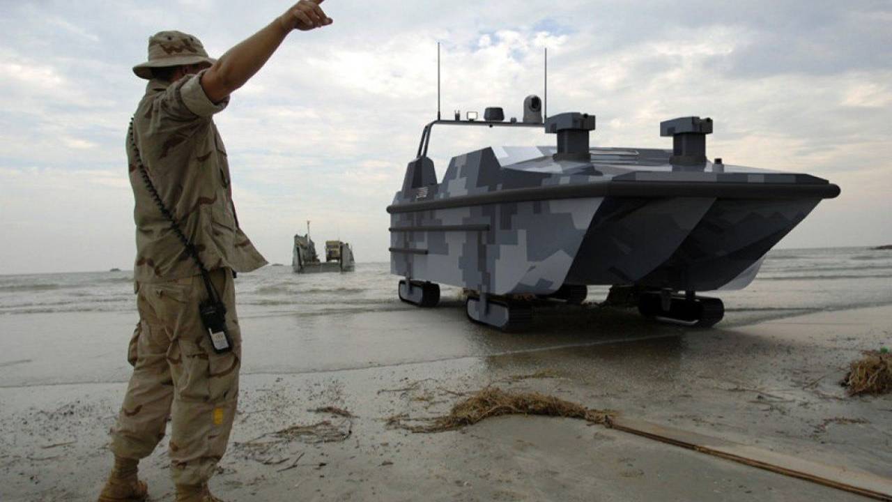 China reveals 'Marine Lizard' amphibious autonomous landing vehicle