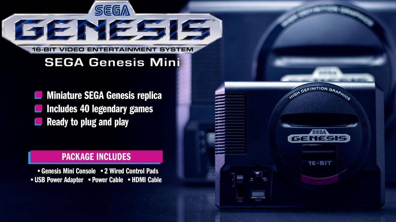 sega genesis mini more games