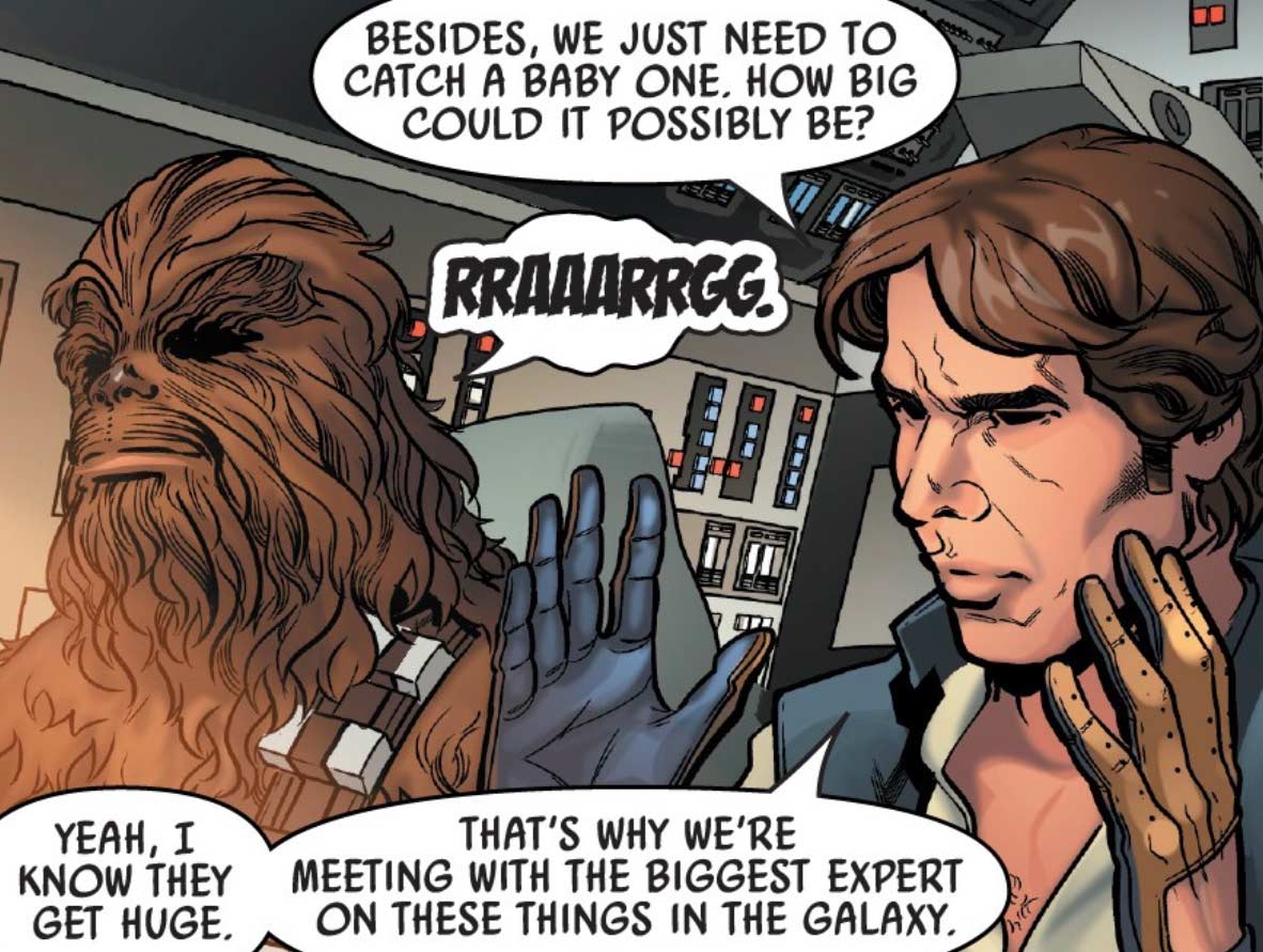 Return Of The Jedi Question Answered In New Star Wars Land Comic ...