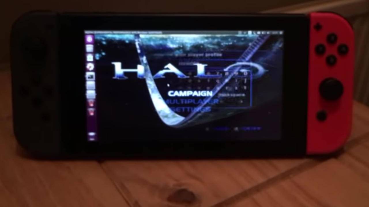 Nintendo Switch Made To Run Halo Via Xqemu Emulator On Linux