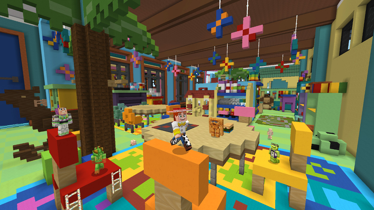 Minecraft Toy Story Mashup Lets You See The World From Toys Eyes