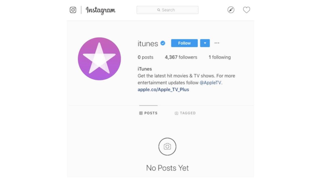 Itunes Facebook Instagram Pages Are Wiped Clean As End