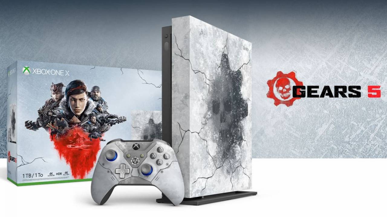 gears of war limited edition xbox one x