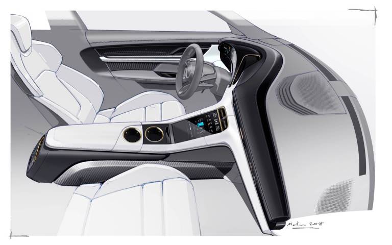 Porsche Taycan interior is a 911-inspired tech haven - SlashGear