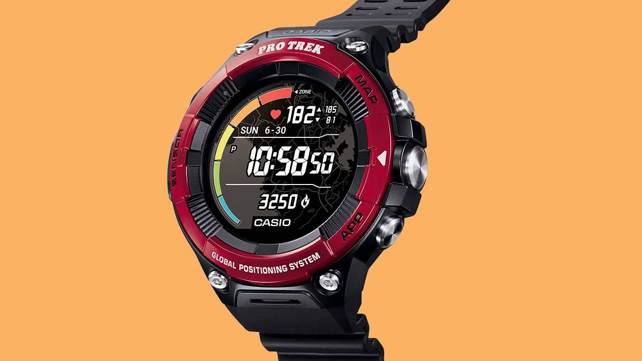 Casio Pro Trek Wsd F21hr Smartwatch Adds Heart Rate Monitor Slashgear