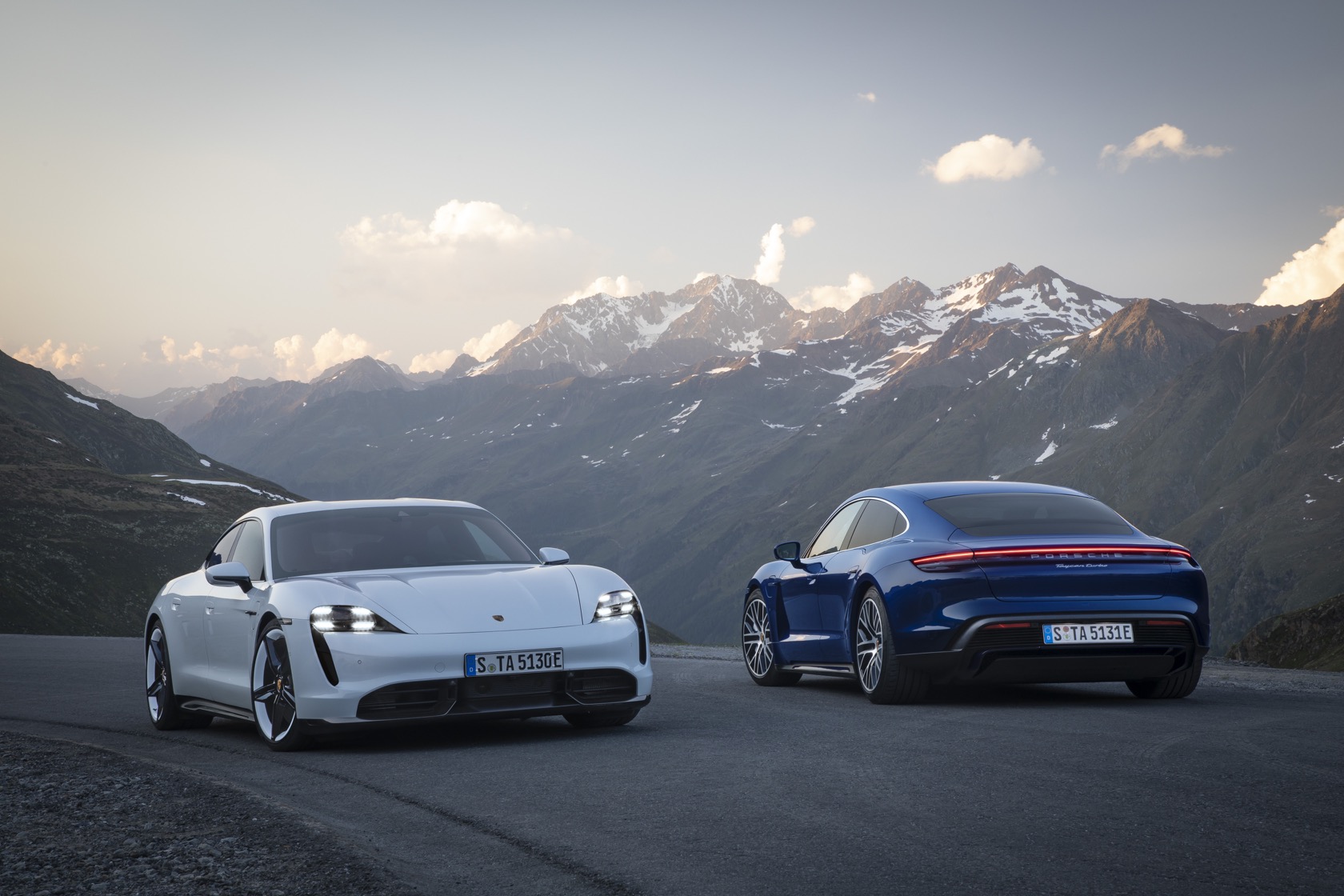 Porsche Taycan Vs Tesla Model S Luxury Ev Sedan Fight