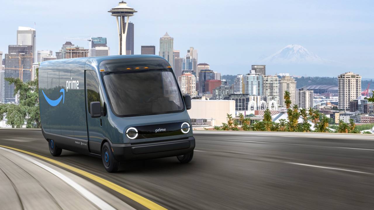 Amazon Orders 100000 Rivian Electric Delivery Vans To Go Green Slashgear