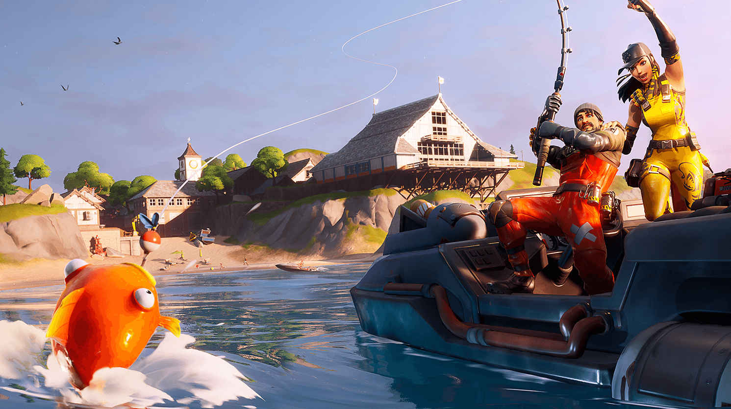 Fortnite Battle Royale Players Figure Out How To Fish For Bots Slashgear