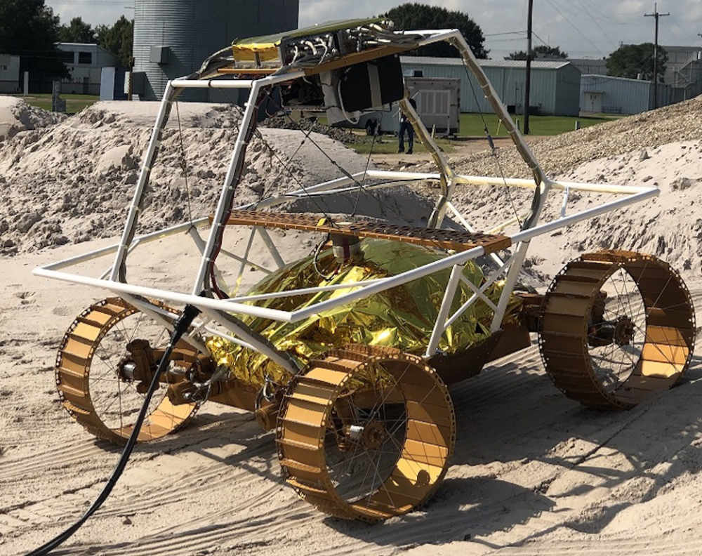 A wheeled robot used for exploring best sale the surface of a celestial body