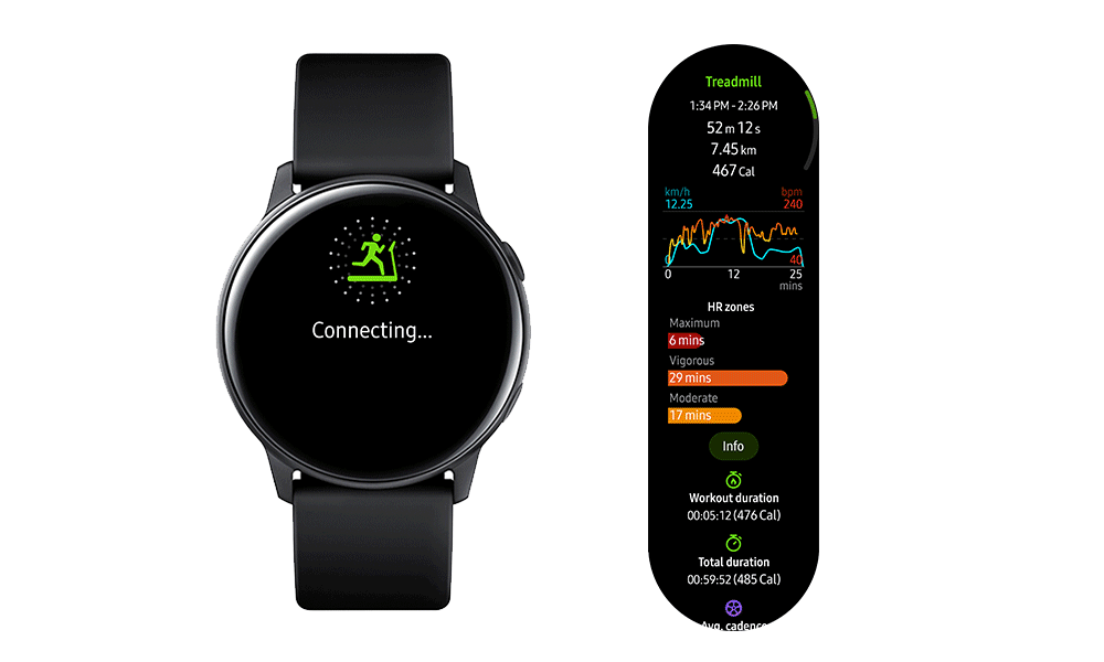 galaxy watch active app