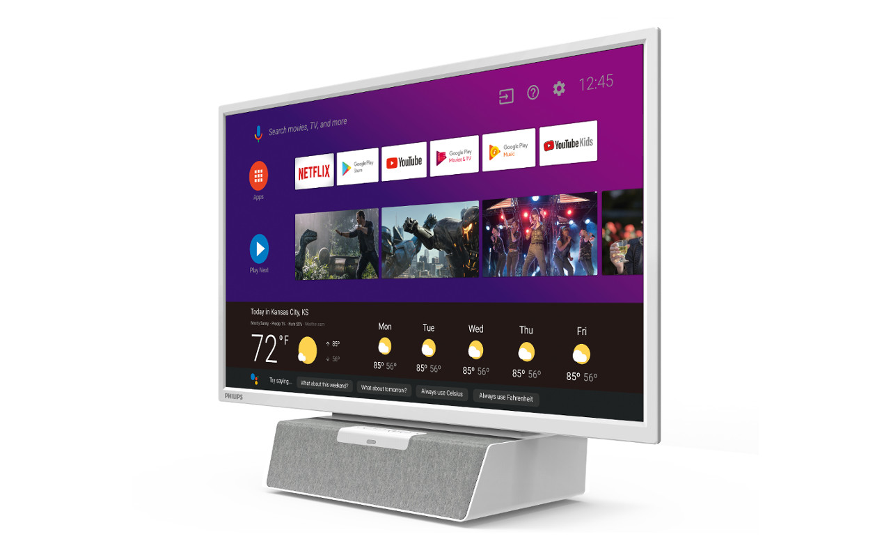 Philips' small smart TV brings Google 