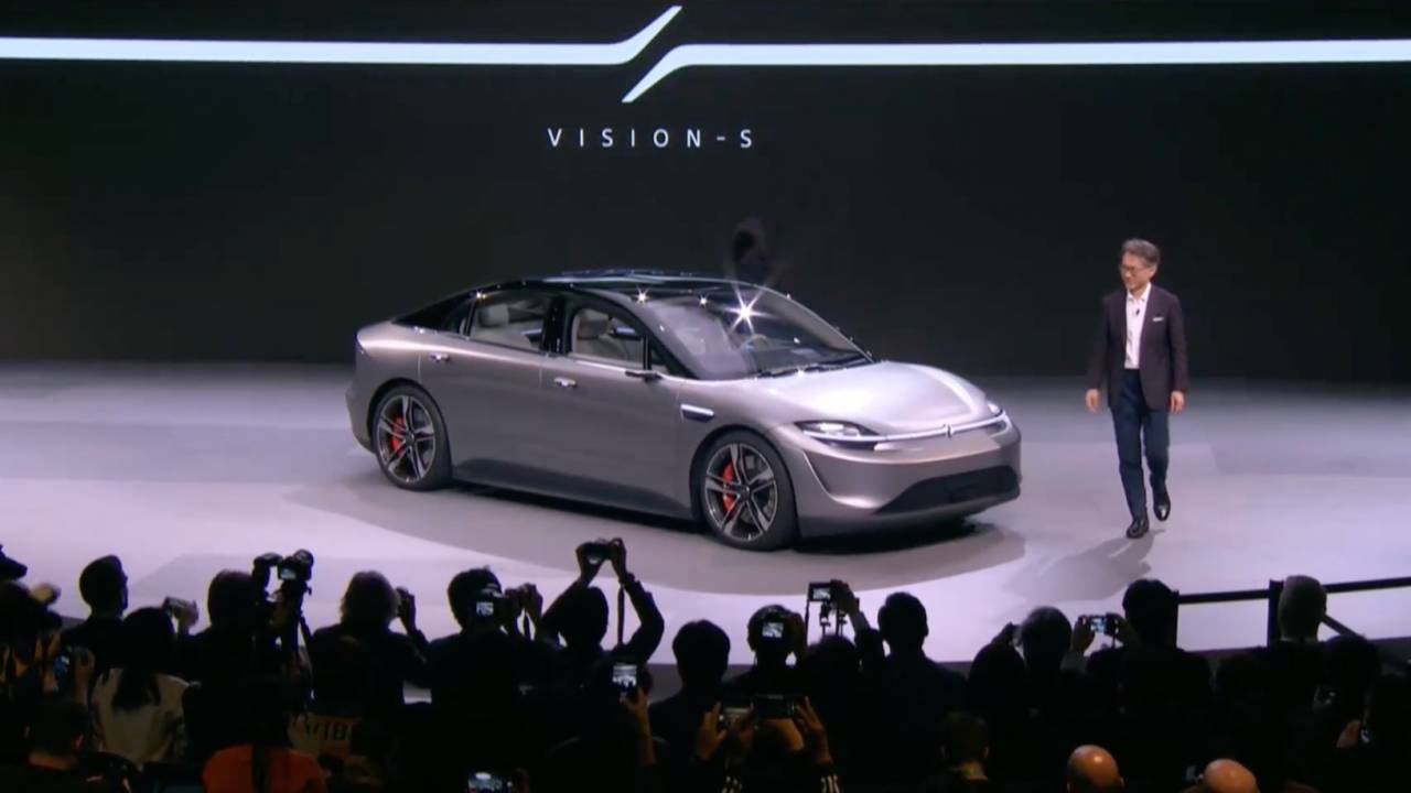 Sony Vision S Is A Surprise Car Showcase Of Automotive Tech Slashgear