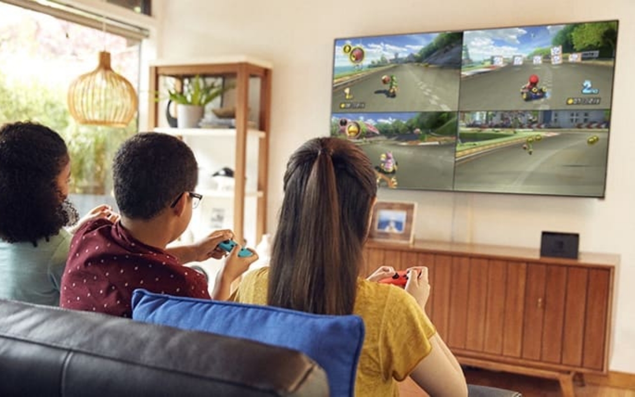 how can you play nintendo switch on tv