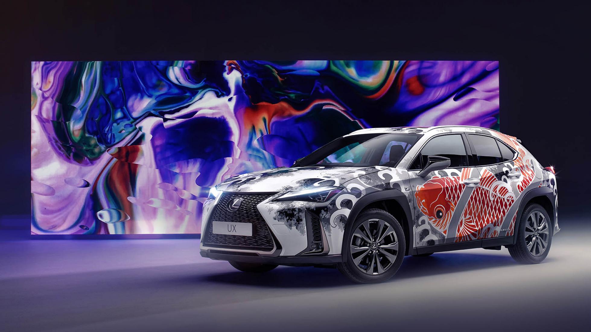 This Lexus UX is brandishing a new tattoo - SlashGear