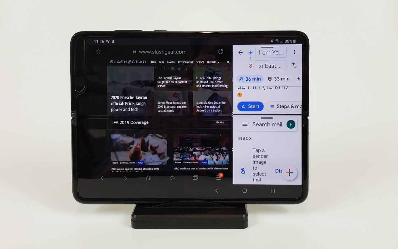 samsung galaxy fold android 10