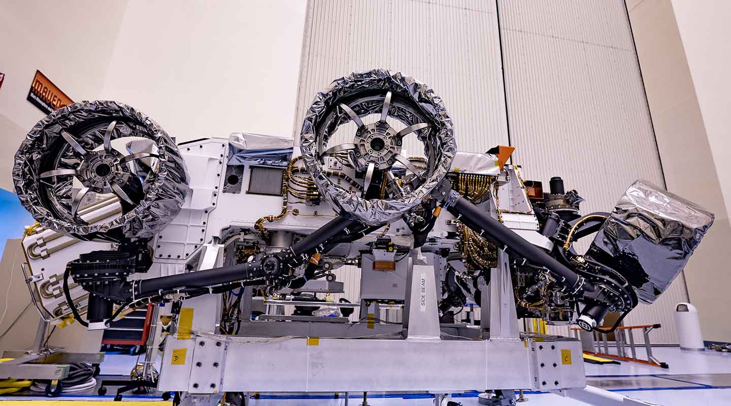 NASA's Perseverance rover gets parachute and off-road ...