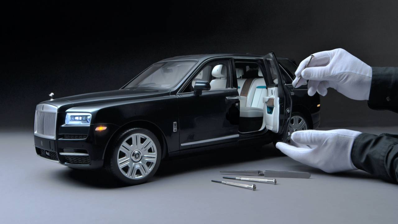 Rolls-Royce made a 1:8 scale Cullinan SUV that costs more than a real ...