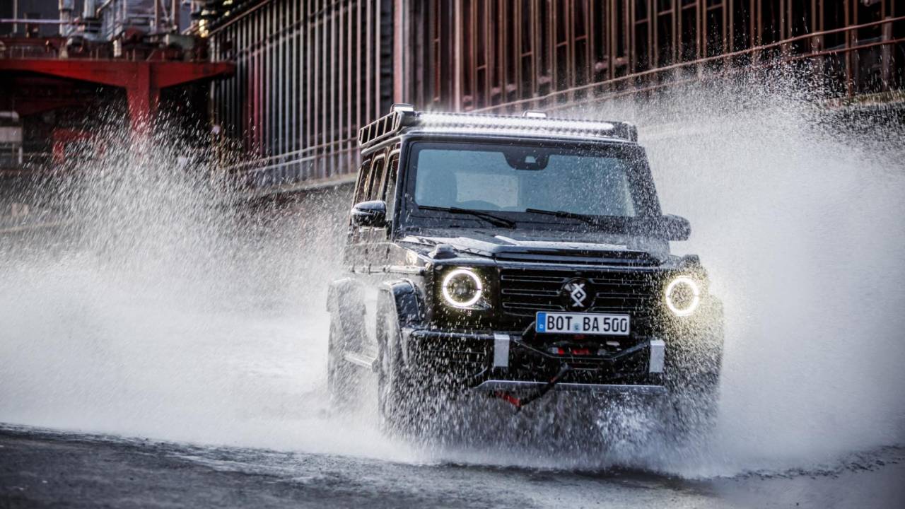 The Brabus Invicto Mercedes G Class Is A New Age Armored Suv Slashgear