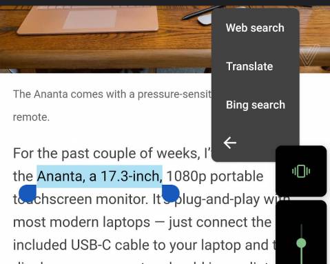 Microsoft might be inserting Bing in Android context menus via Outlook