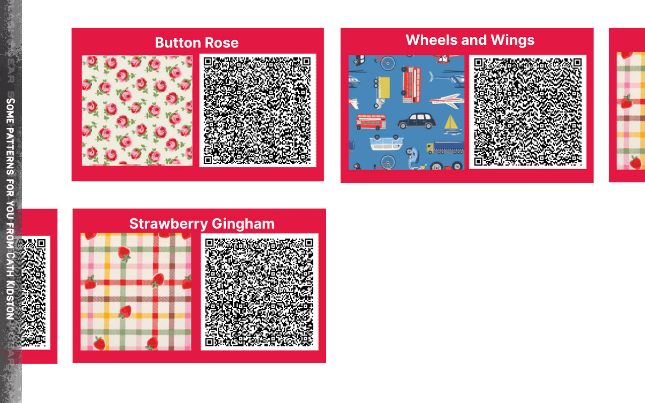 Animal Crossing Gives Cath Kidston Patterns For Free With Qr Codes Slashgear