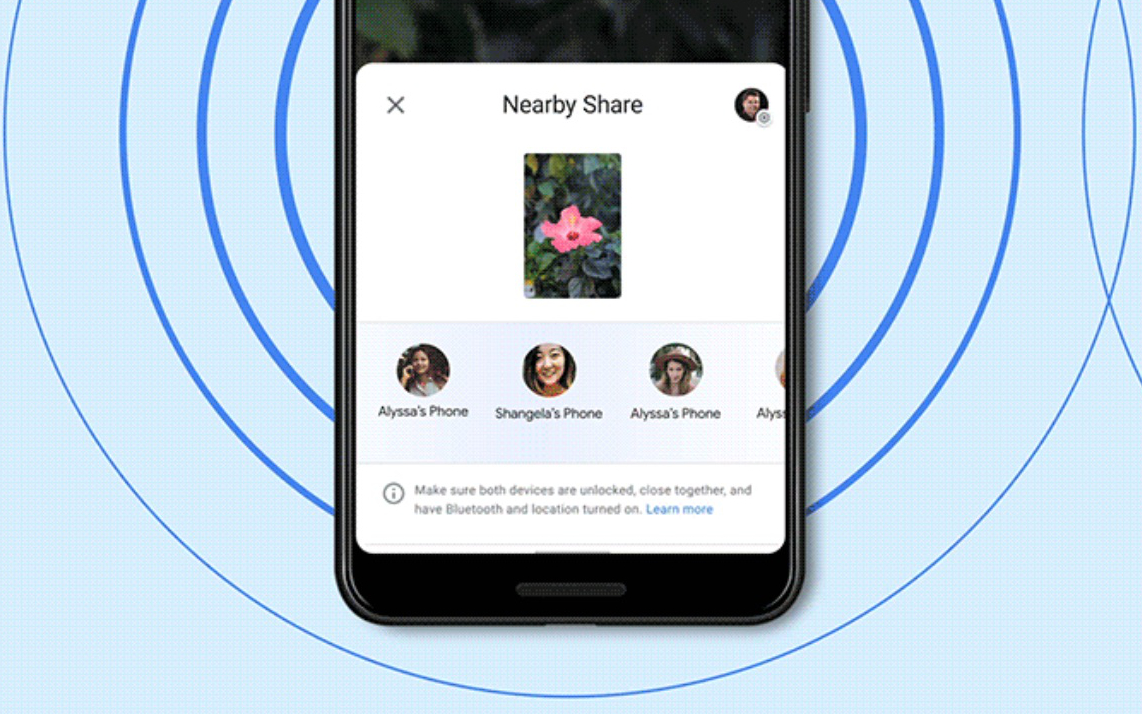 Google Nearby Share Hits Phones: "AirDrop" For Android - SlashGear