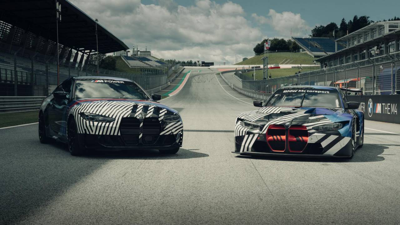 New Bmw M4 Coupe And M4 Gt3 Prototype Appears At The Red Bull Ring Slashgear