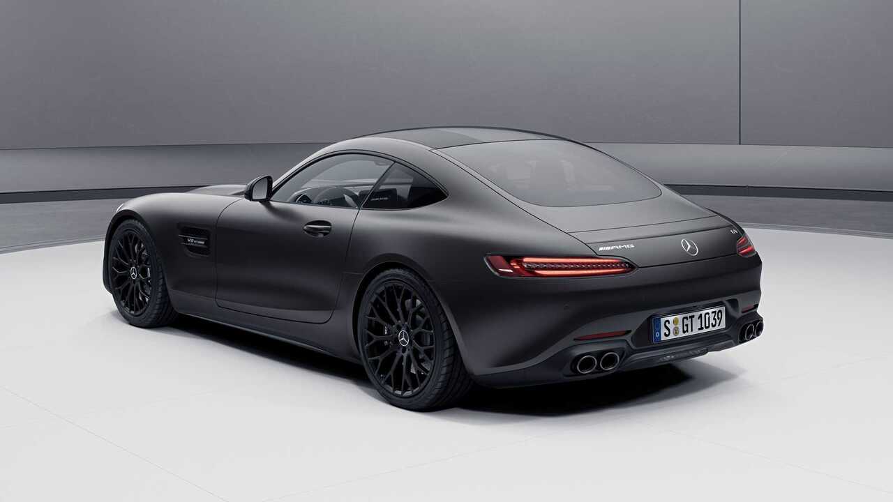 21 Mercedes Amg Gt Receives More Power New Stealth Edition Also Available Slashgear