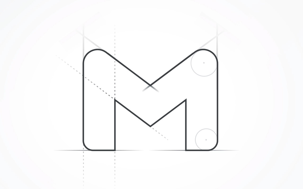 gmail logo change drops the envelope slashgear