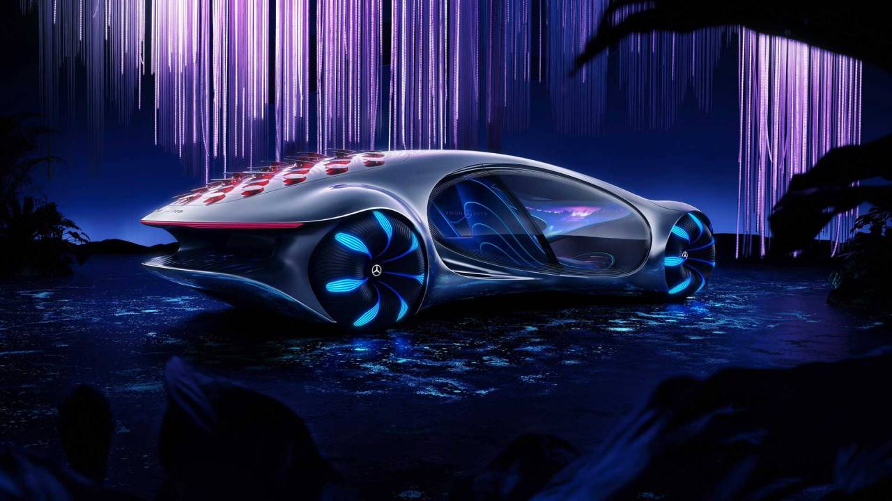 The Mercedes Benz Vision Avtr Is Alive Slashgear