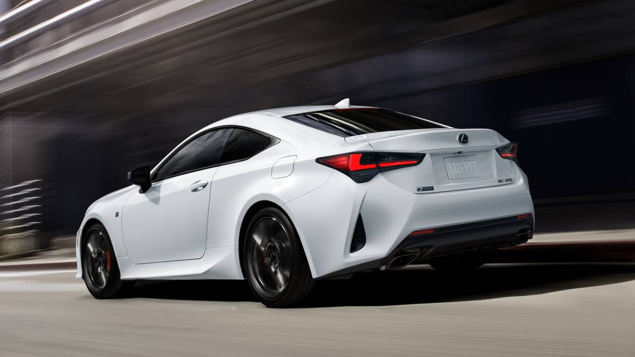 21 Lexus Rc Receives Minor Updates And New Black Line Trim Slashgear