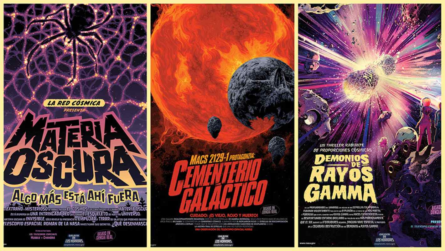 NASA s latest space posters feature creepy and retro 