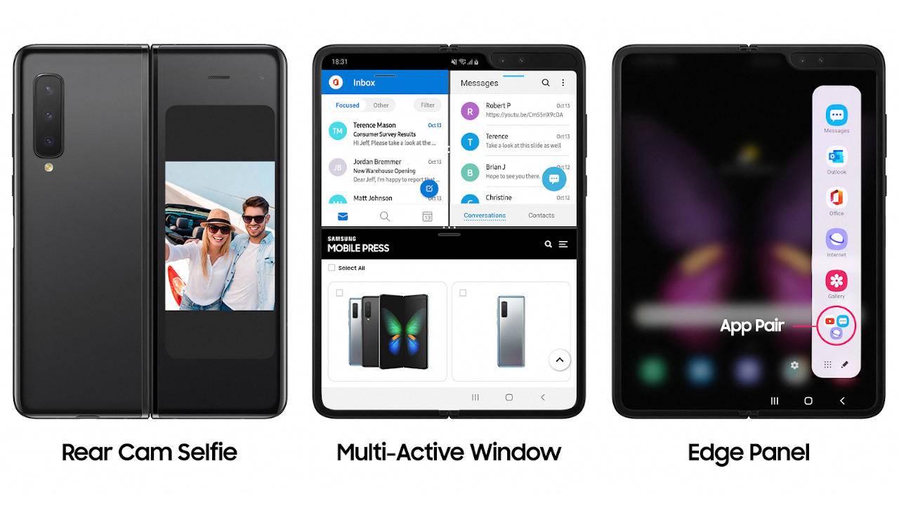 galaxy fold 2 features