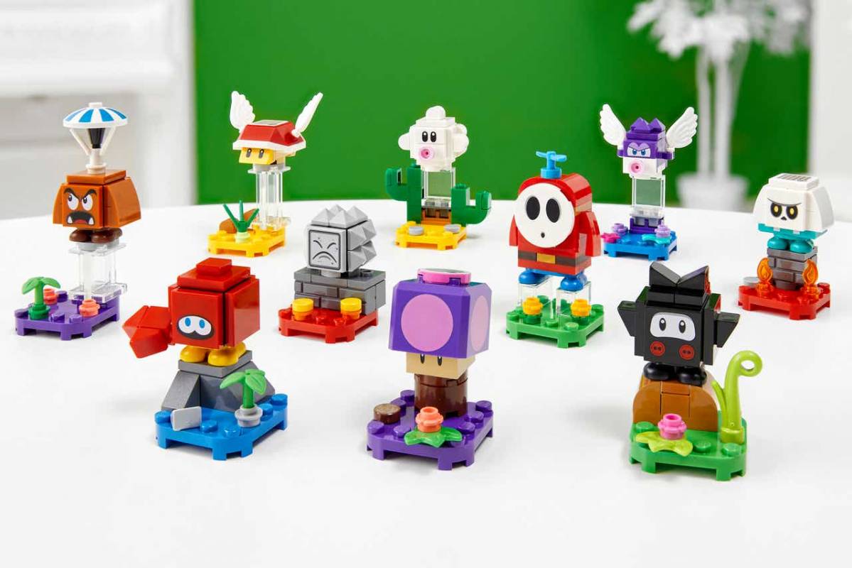 all lego super mario characters