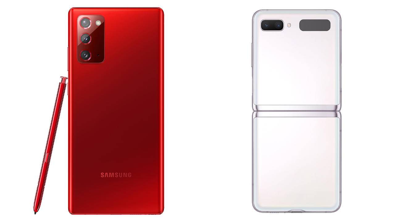 galaxy note 20 red